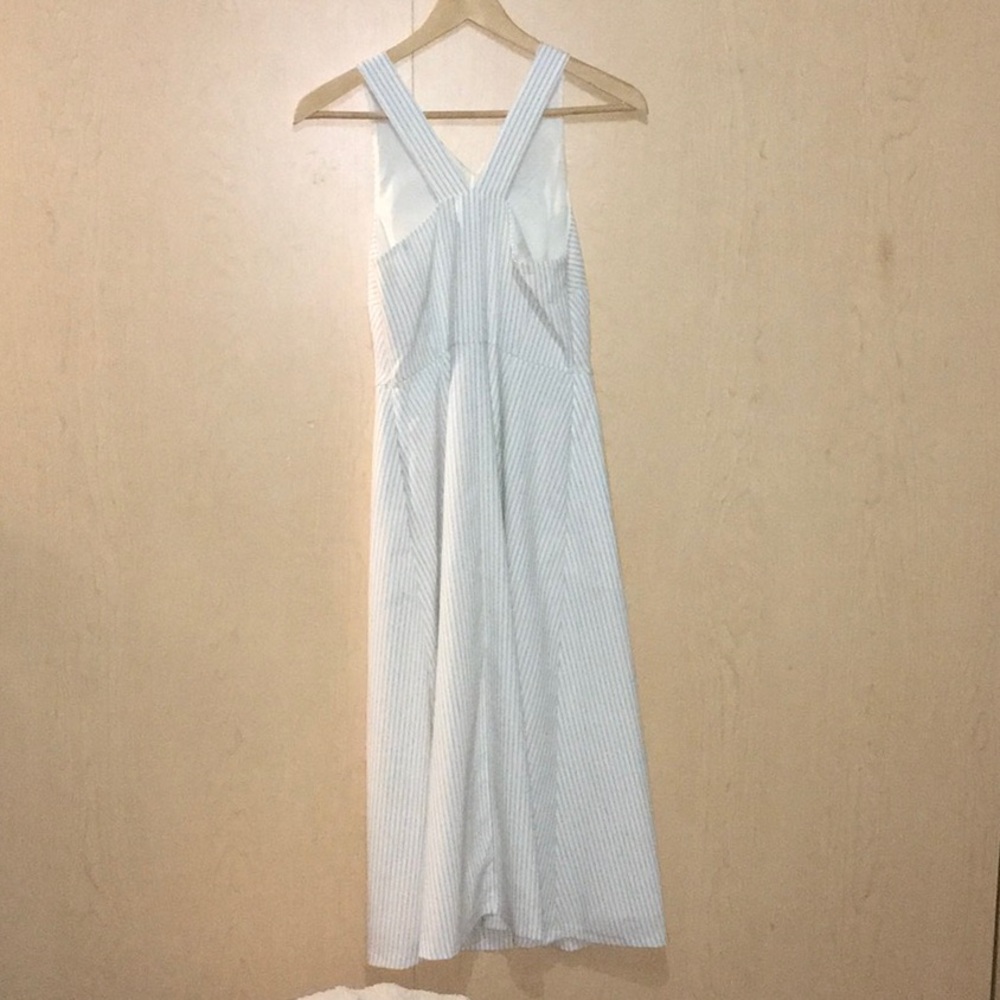 BR Blue and white striped dress - Picture 2 of 7